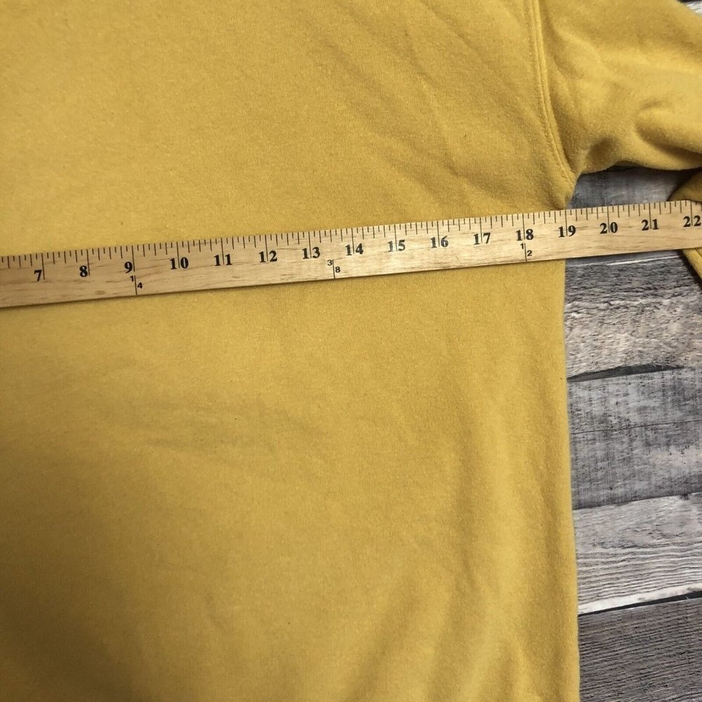 Coca Cola Always Sweatshirt Womens Medium Yellow Gold Cotton Polyester Casual - Picture 9 of 9
